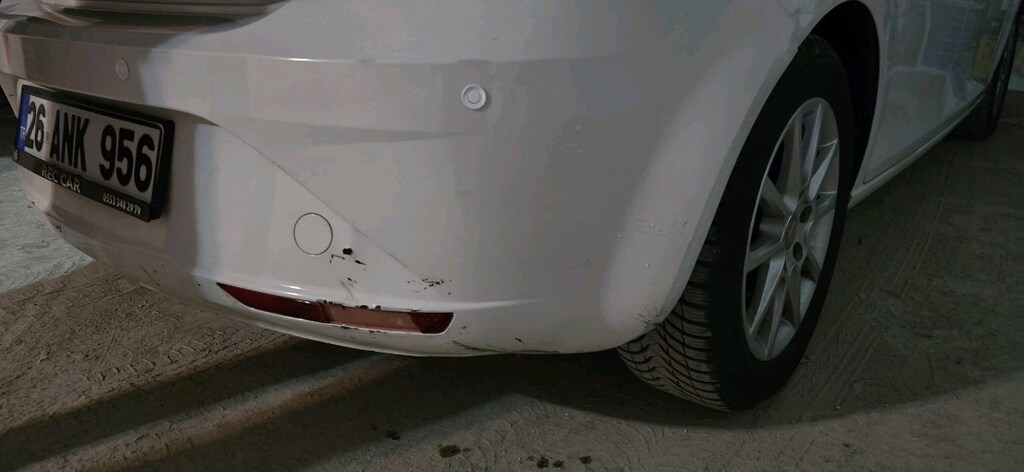 2011 Seat Leon Orjinal arka Tampon - 2