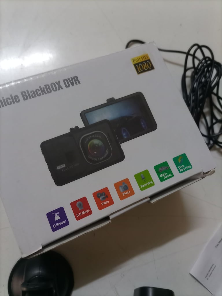 Vehicle Blackbox Dvr Full Hd 1080P Yol Kayıt Kamerası Oto Kamera - 4
