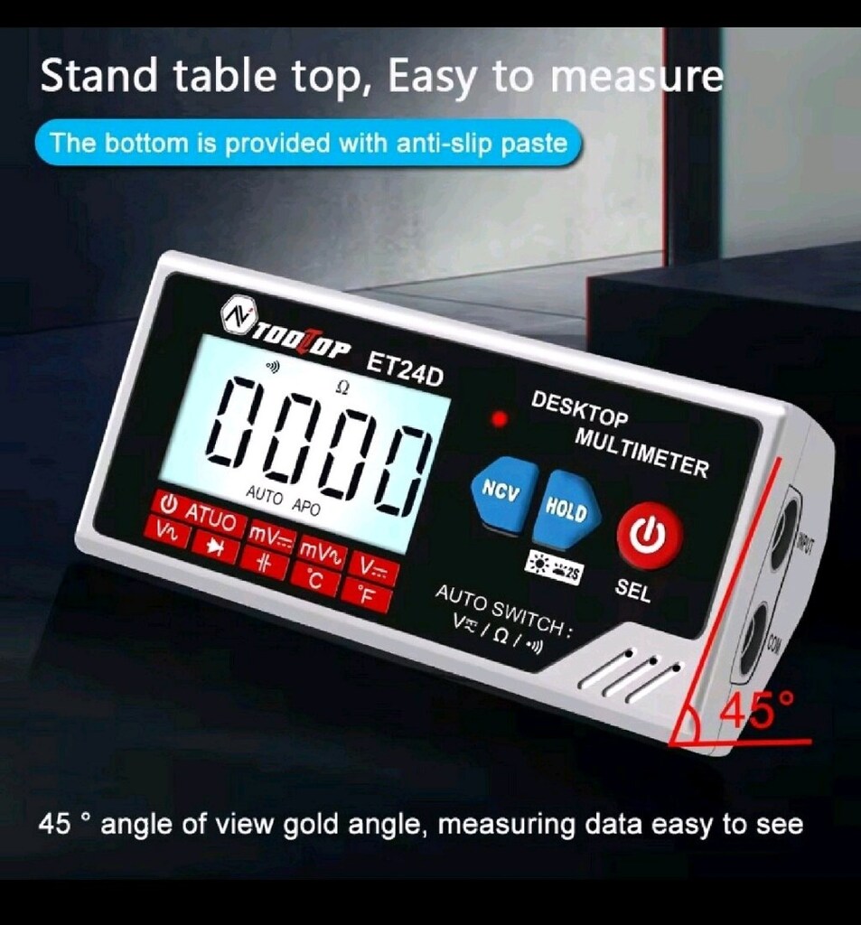 Mini Masaüstü Multimetre CY-20D - 12