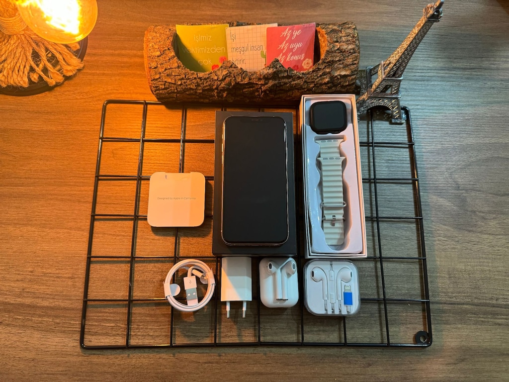 FULL AKSESUARLI 256 GB İPHONE 11 PRO WHİTE - 4
