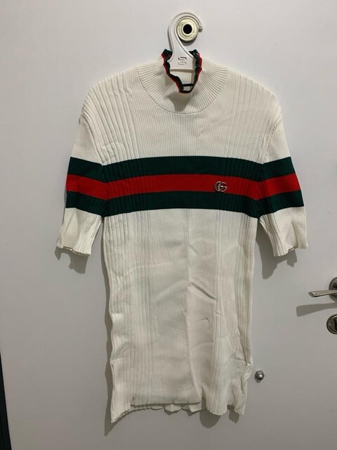 Gucci M beden triko mini elbise