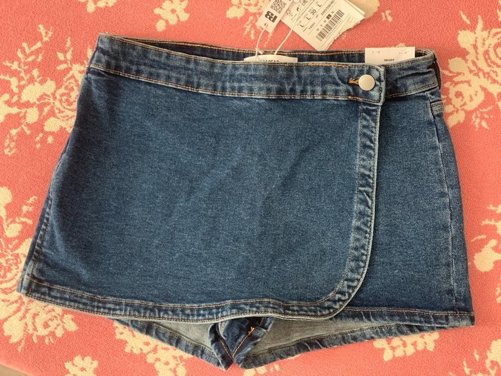 PULL&BEAR KOT ŞORT ETEK