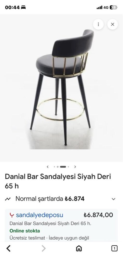 mutfak bar sandalye - 5
