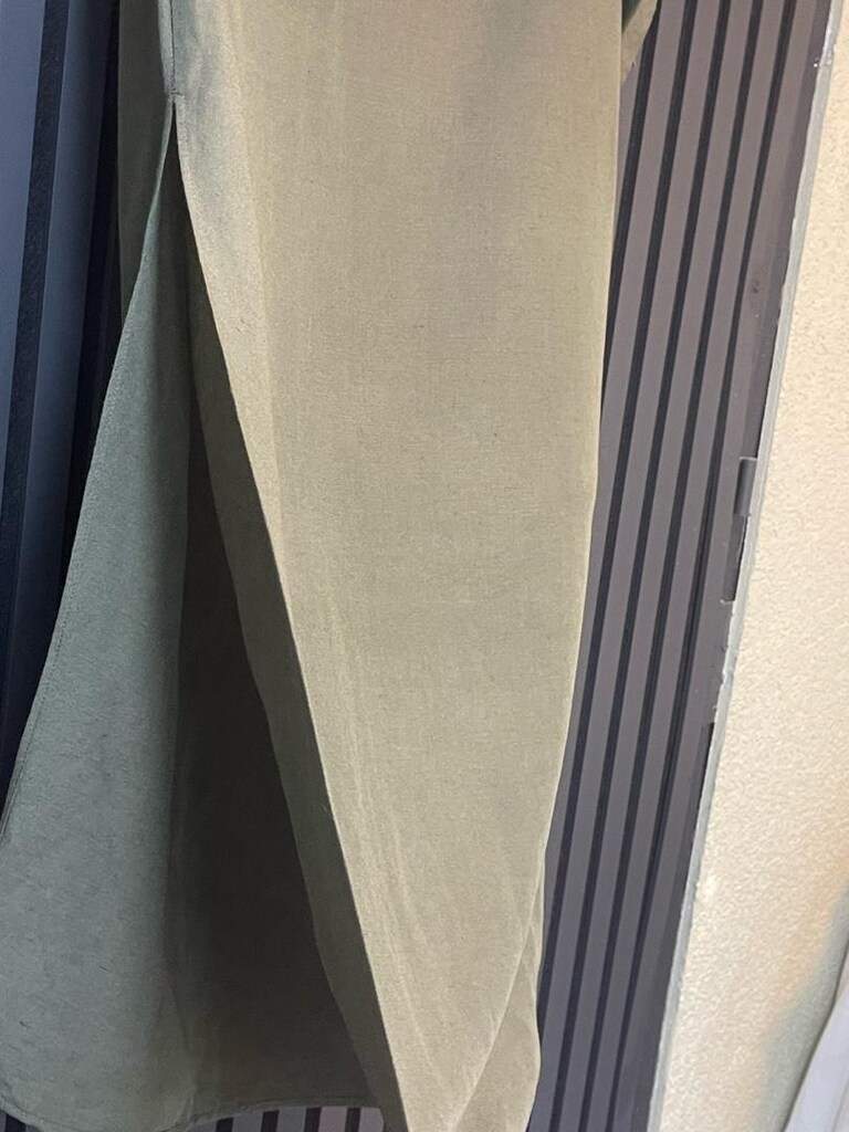 ZARA YANDAN BAĞLAMALI KETEN ETEK - 5