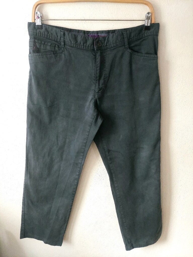KİĞILI erkek koyu gri gabardin pantolon