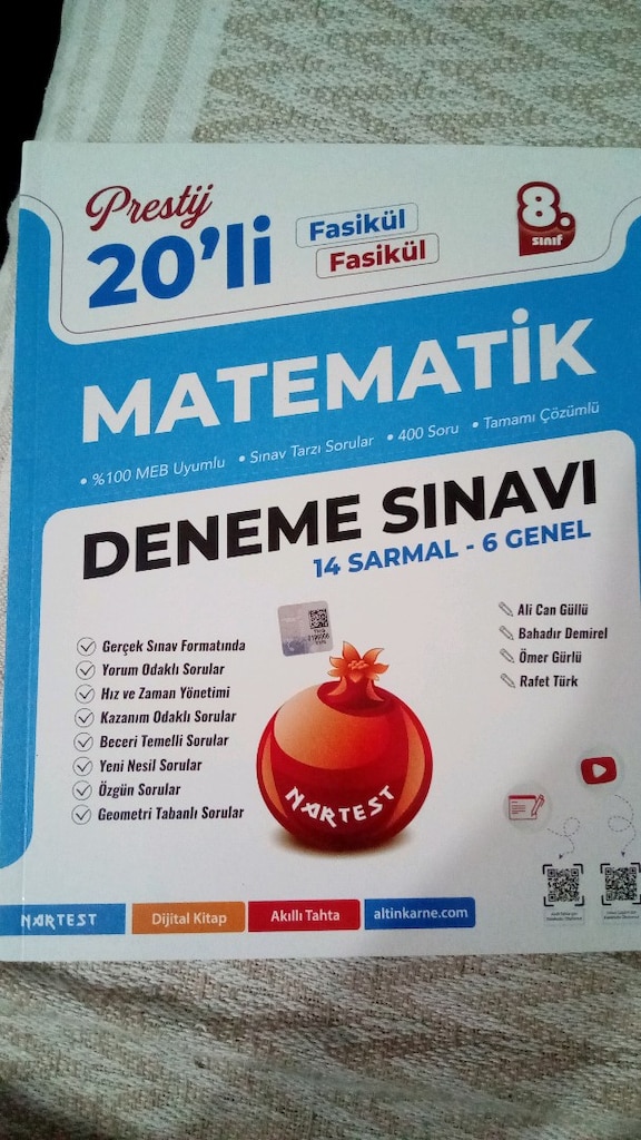 8 sınıf LGS Hazırlık Test Kitapları 10 Adet - 7