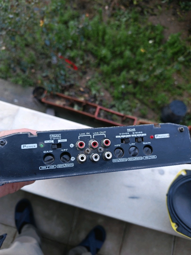 Kayık hoparlör ve AMFİ - 8