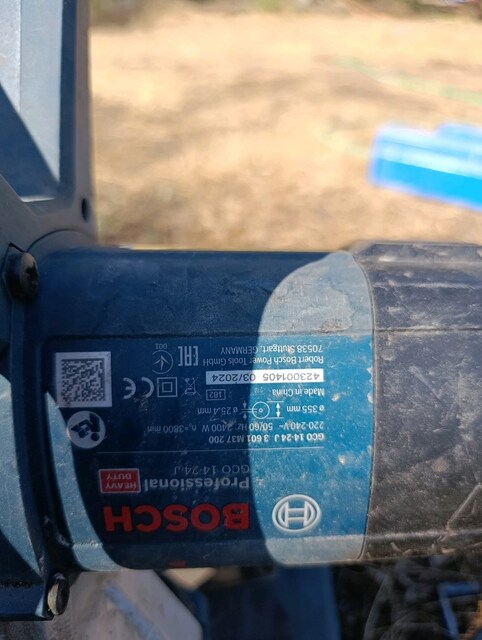 Bosch daire testere