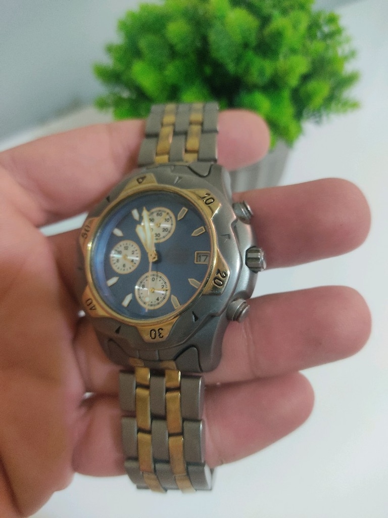 %100 Orjinal QUANTUM TITANIUM CHRONOGRAPH ERKEK SAAT - 3