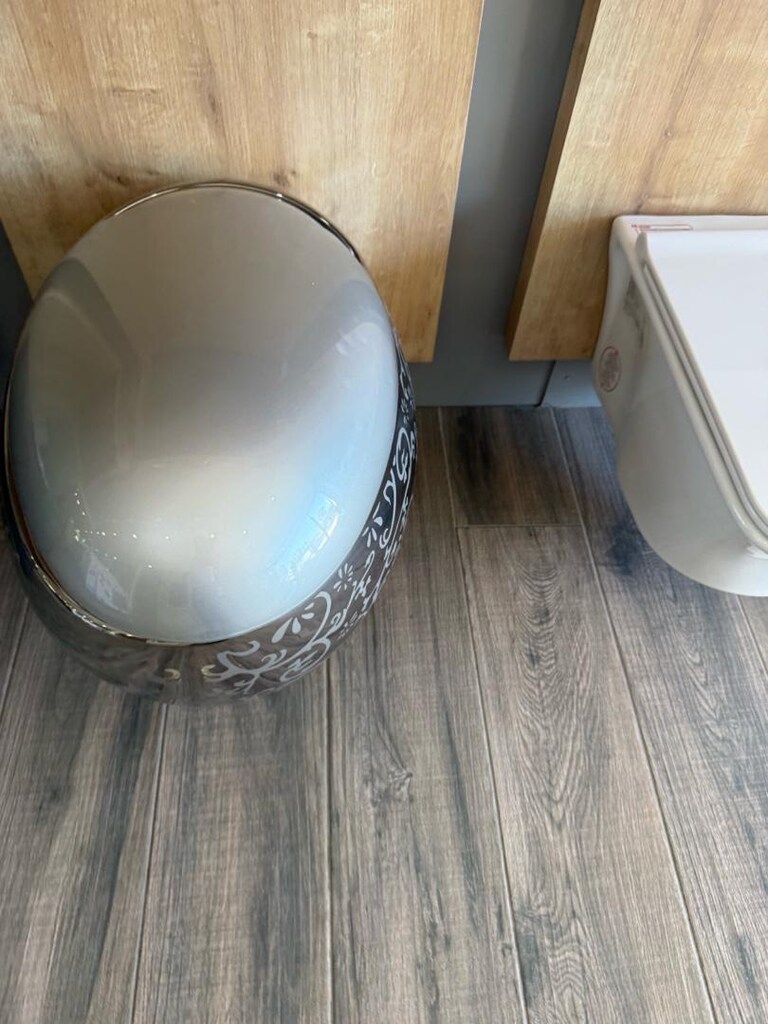 Pure gümüş klozet + Lavabo - 5