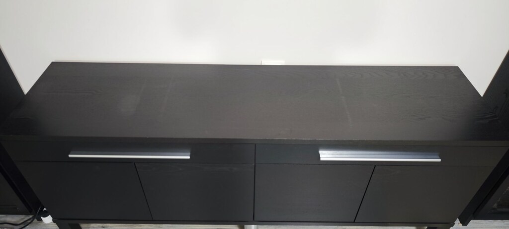 IKEA 158x40x68 Siyah konsol İzmir içi elden teslim - 3