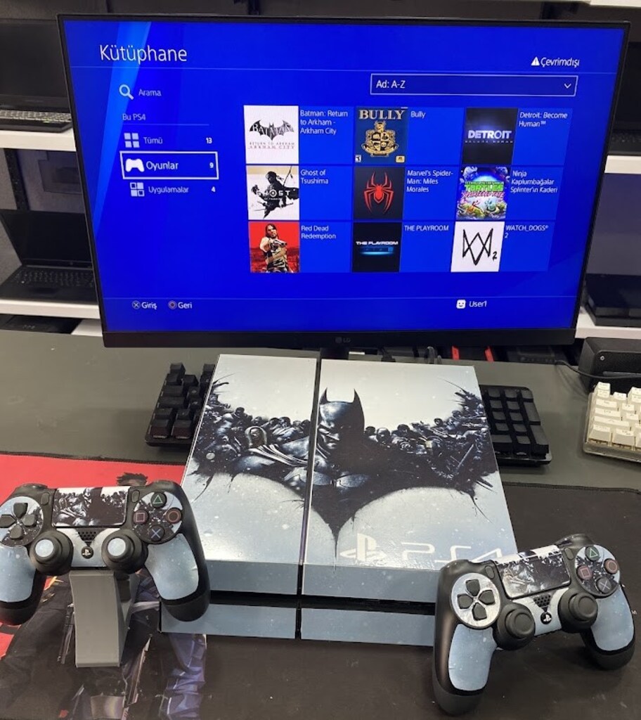 PS4 BATMAN ARKHAM SERİSİ 10 ADET GÜNCEL OYUN YÜKLÜ - 5