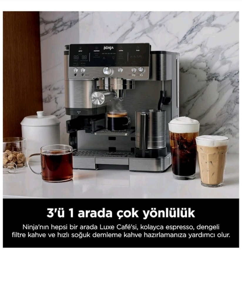 Ninja Luxe Café Premier (Sıfır • Kapalı Kutu • Faturalı) - 3