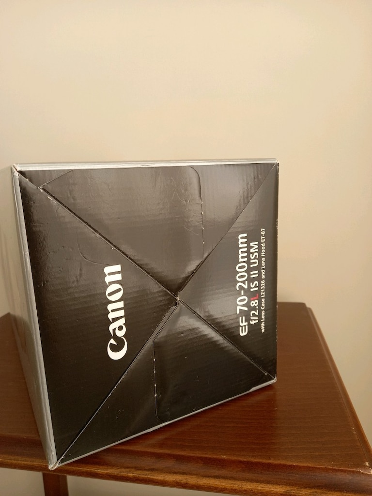 Boş Canon Lens kutusu - 6