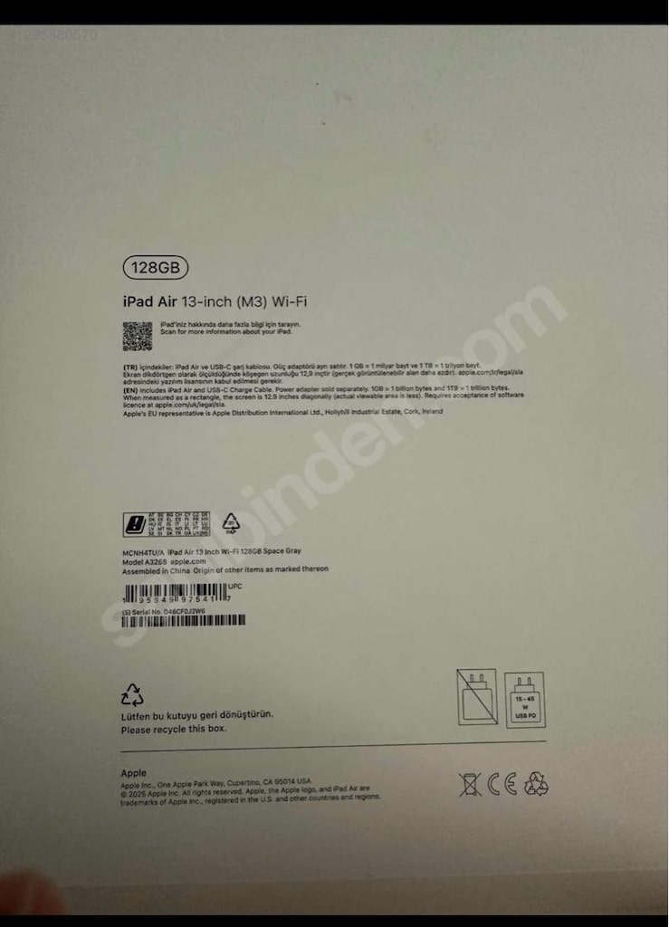 İPAD AİR M3 -13 İNÇ 128 GB TÜRKİYE GARANTİLİ - 4