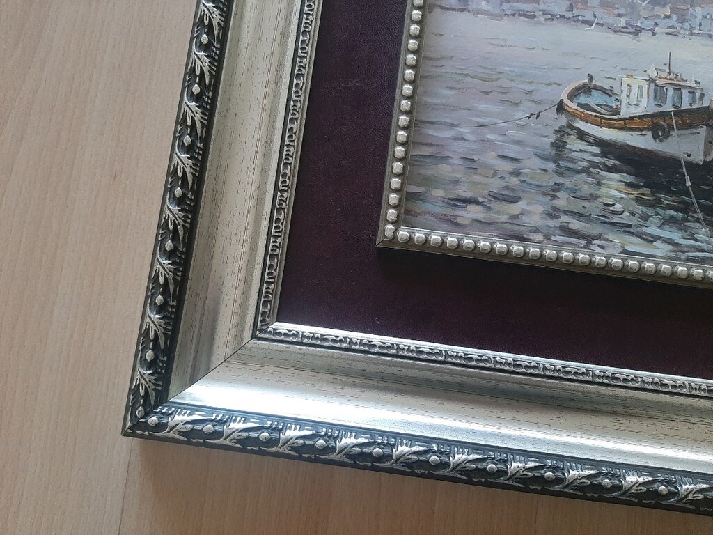 Antika Tablo Baskı Resim İstanbul Boğaz Sıfır gibi - 3