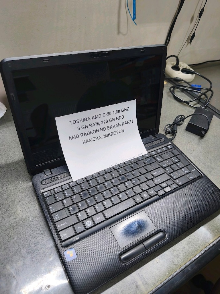 Toshiba AMD işlemci 3 ram 320 GB hdd - 2