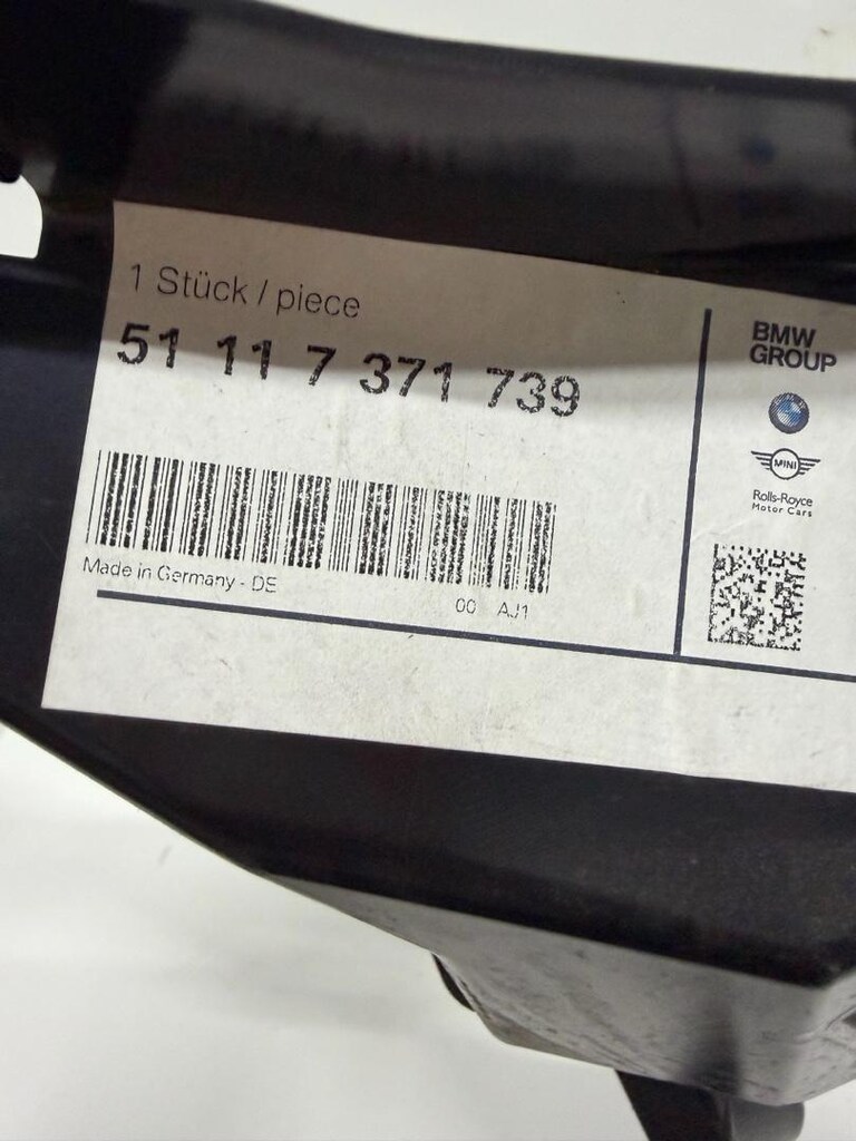 BMW F20LCI F21LCI Sis Far Braketi Sol - 51117371739 sıfır orjinal - 4