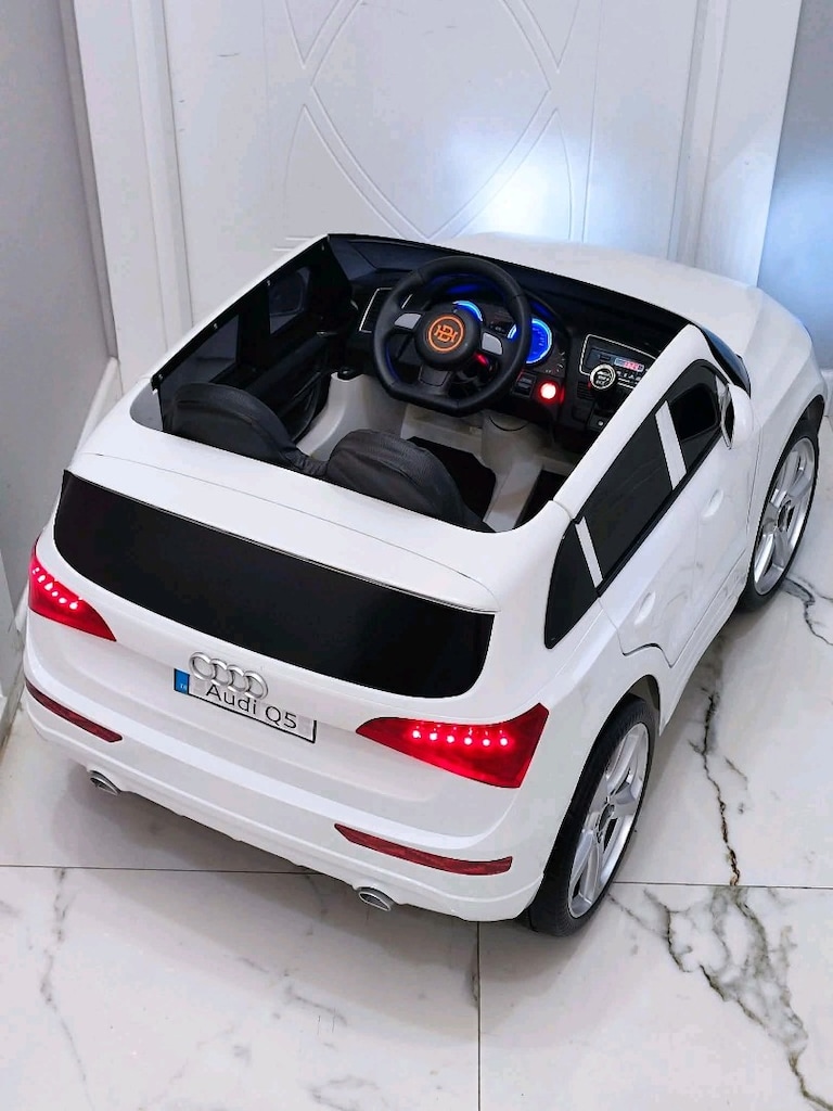 SIFIR 2 YIL GARANTİLİ AUDİ Q5 KUMANDALI 12VOLT ÇİFT MOTOR AKÜLÜ ARABA - 6