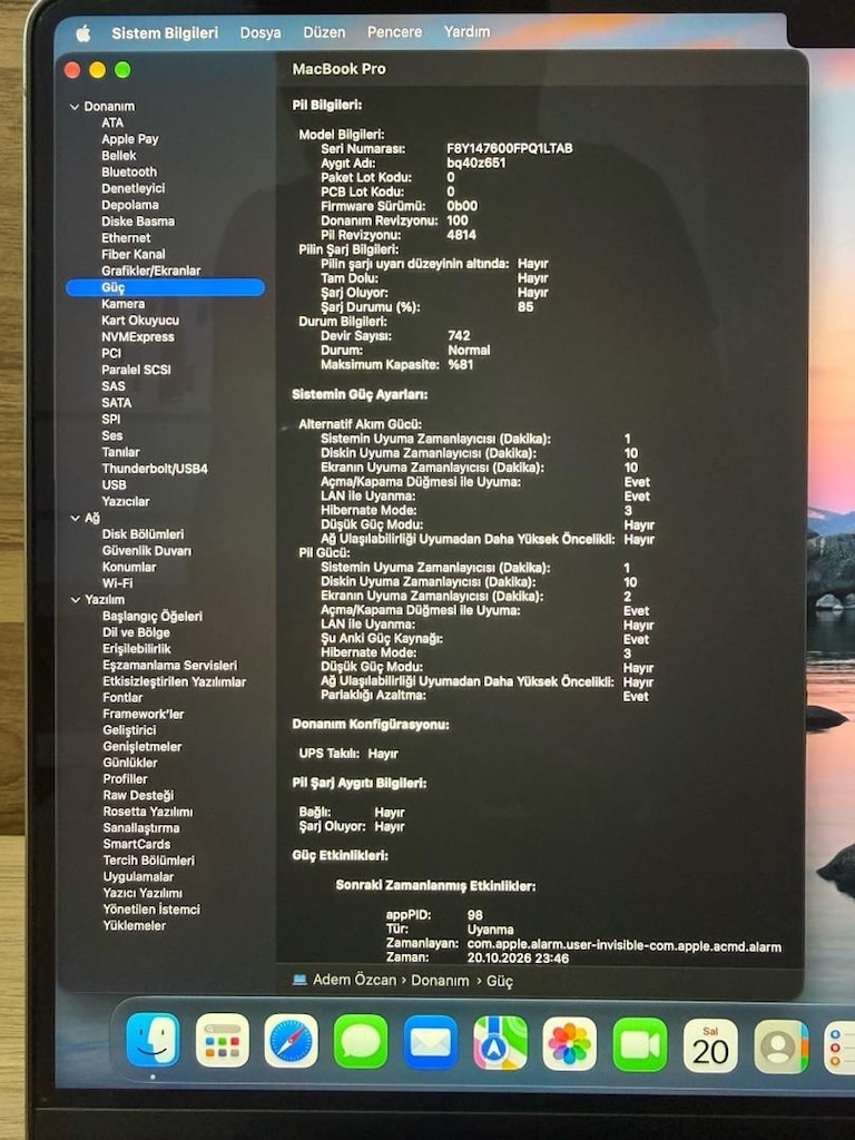 MacBook Pro / M1 Pro / 14 inç / 16 GB Ram / 512 GB Ssd - 3