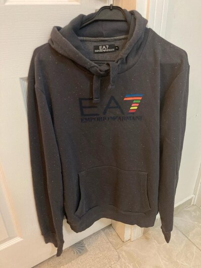 SWEATSHIRT ORJİNAL EMPORİO ARMANİ KAPÜŞONLU