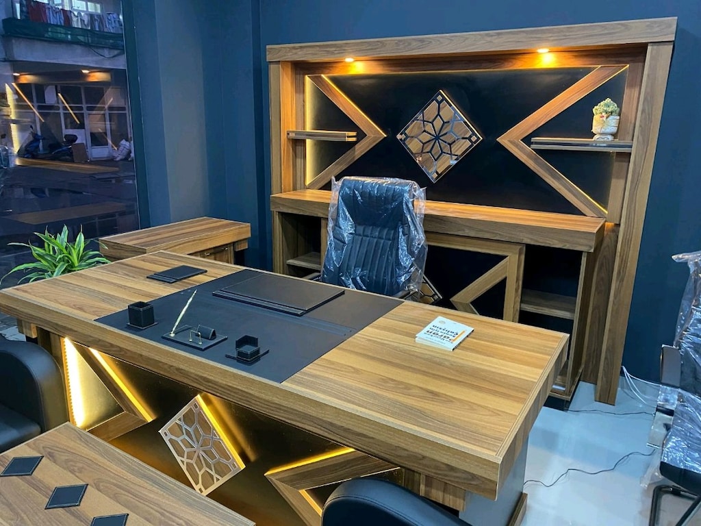 Ofis Mobilyası Makam Odası Büro Takımı - 2