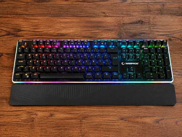 Rampage KB-R96 RGB Mekanik Klavye – Temiz ve Sorunsuz