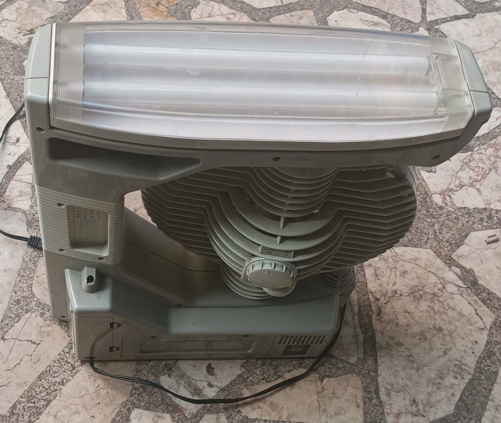 LED ışıklı Radyolu saatli Vantilatör - 17