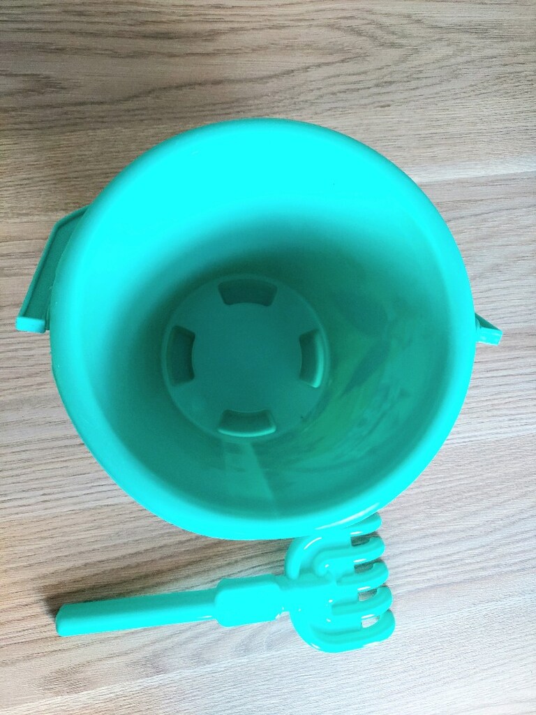 Büyük boy Prenses Figürlü Plaj Kova Set - 3