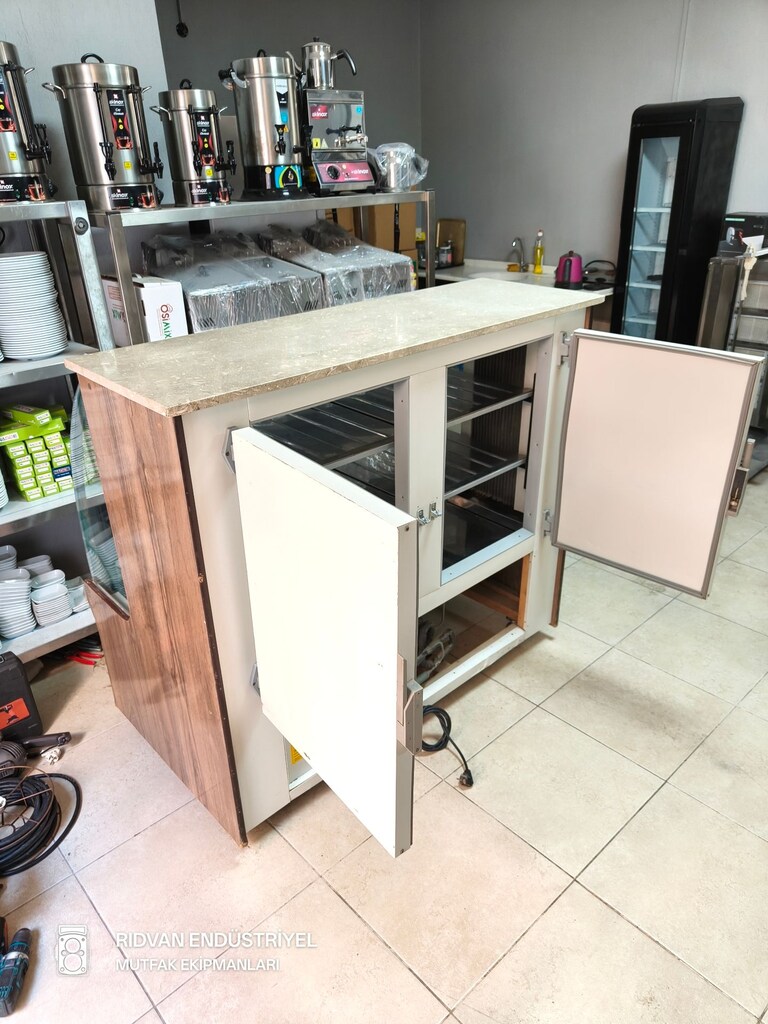 Meze dolabı kebap dolabı çikolata pasta teşhir vitrin soğutucu dolap - 5