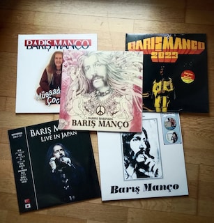 BARIŞ MANÇO AMBALAJLI LONGPLAY PLAKLARI,