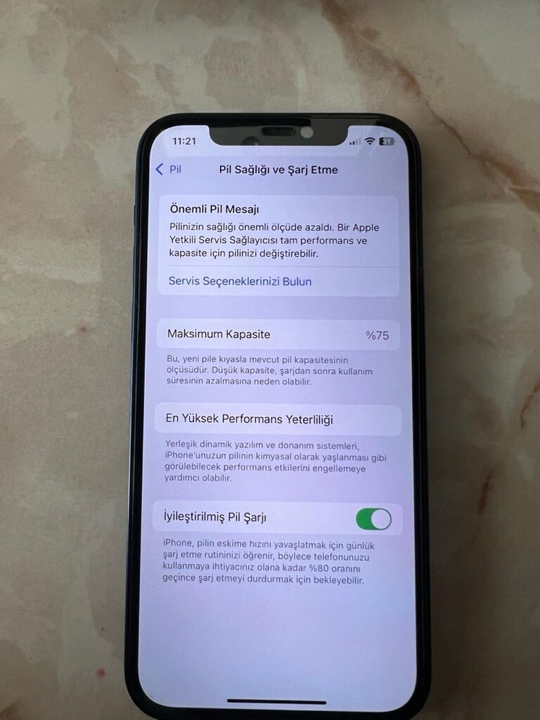 Sahibinden Temiz kullanılmış İphone 12 TR Cihaz - 7