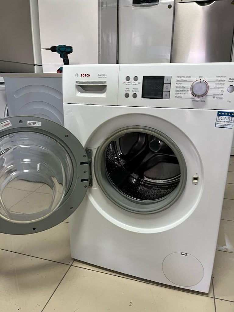 Bosch 7 kg sorunsuz yeni bakımlı çamaşır makinası - 4