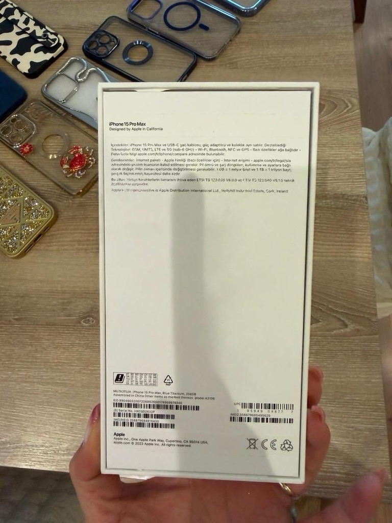 Iphone 15 Promax 256 gb Mavi Hatasız - 8