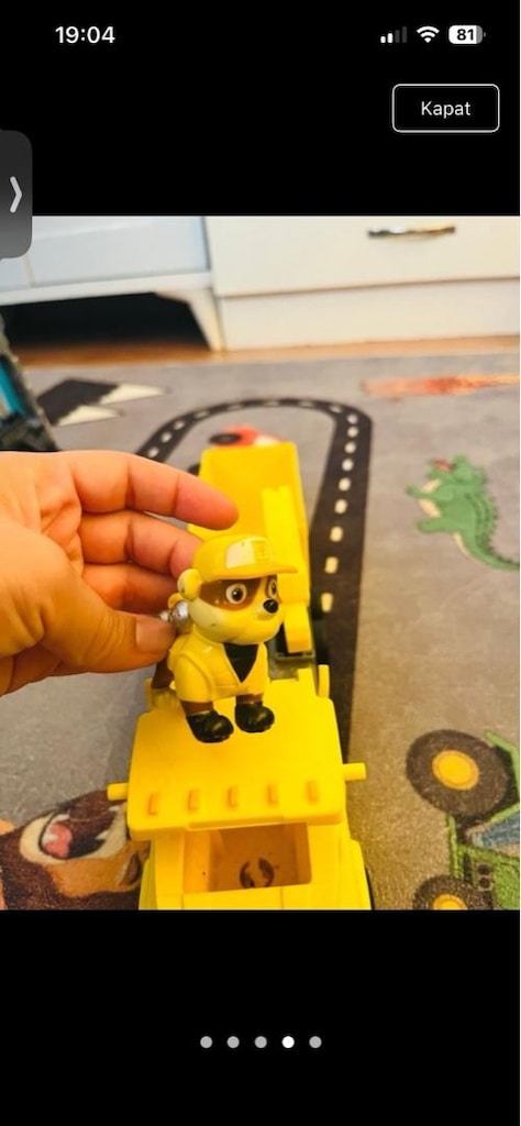 paw patrol kamyon ve karakter - 2
