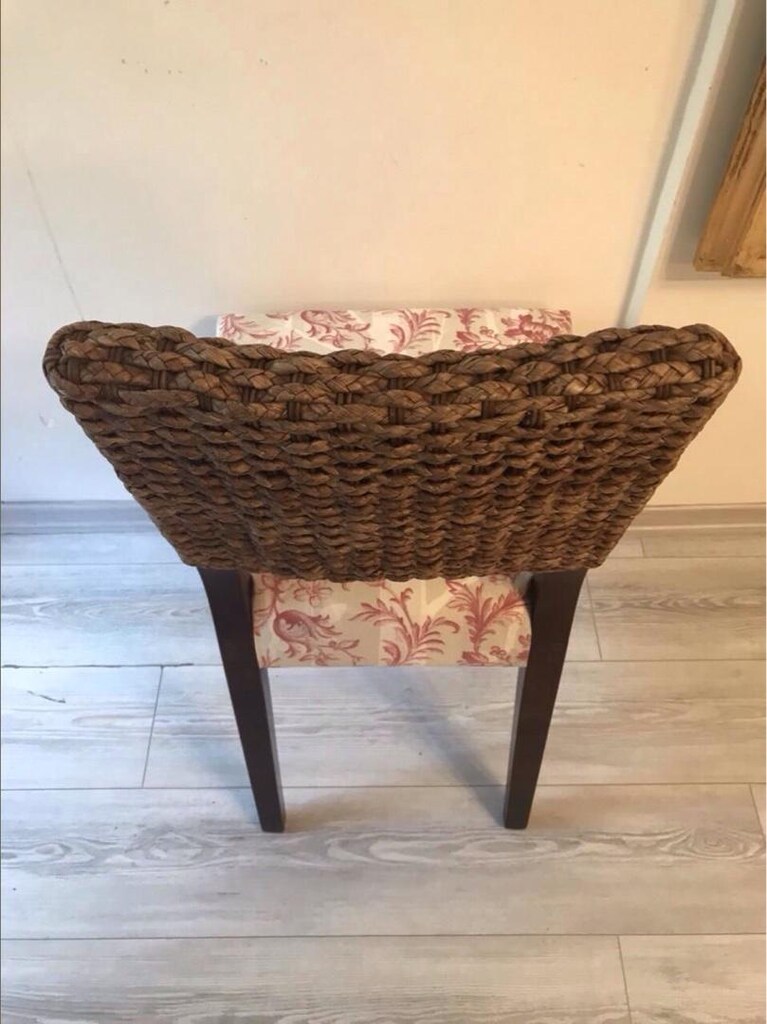 Beymen Home Laura Ashley Döşemeli Doğal Rattan Masa Sandalye - 16