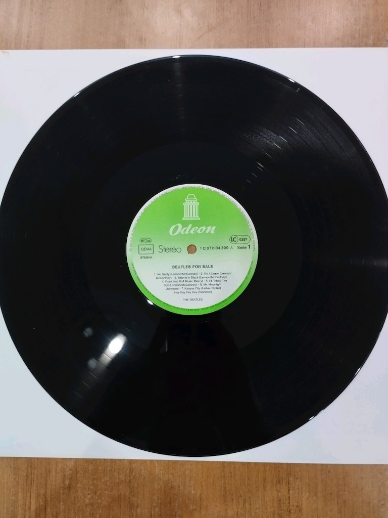Orijinal The Beatles for Sale plak - 4