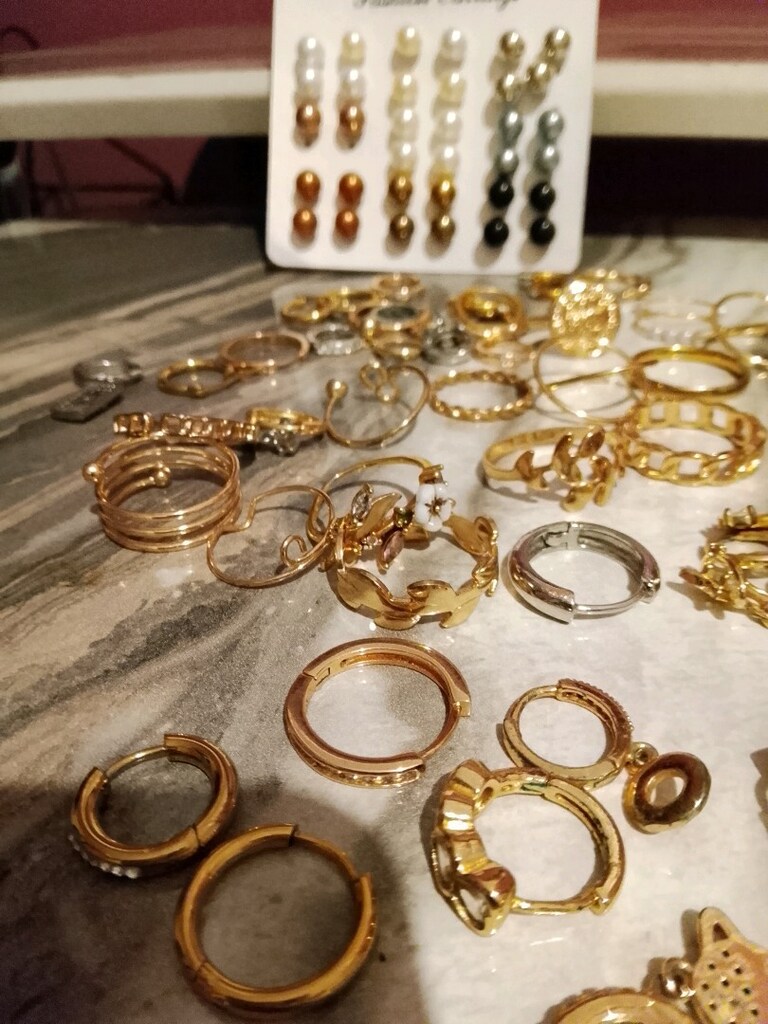 Çelik solmayan takılar yüzük küpe toplu fiyatı - 10