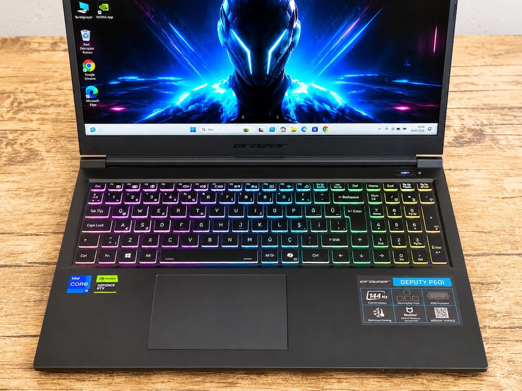 RTX 4060'LI ERAZER DEPUTY P60i | i5-13420H | 1 Yıl Garantili - 2