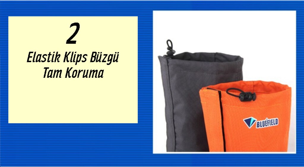 BLUEFIELD SU GEÇİRMEZ OUTDOOR TOZLUK = UNISEX (GRİ) - 9