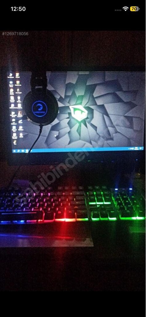 8GB RAM | AMD Athlon X4 | Windows 10 Pro Masaüstü Bilgisayar Seti - 5