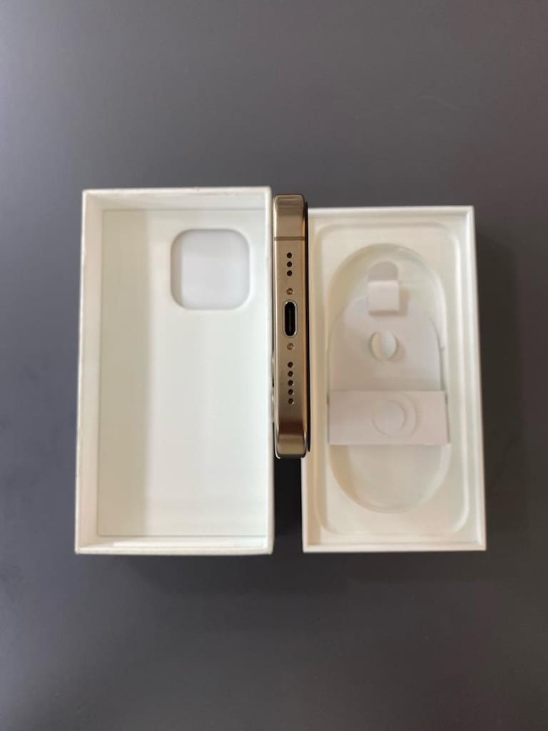 IPHONE 16 PRO 128 GB ÇÖL TİTANYUM HATASIZ TERTEMİZ YD NIVA CEP’TE - 5