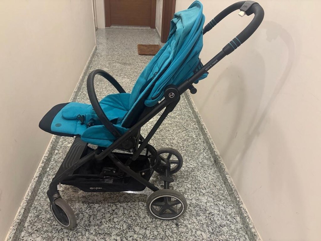 cybex easy twist 360 derece dönen bebek arabası acil - 4