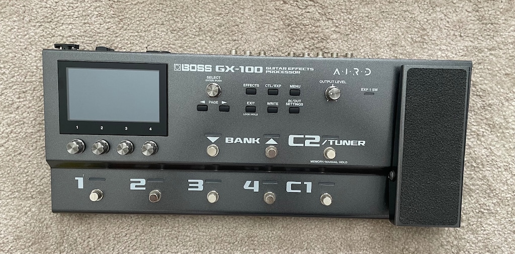 Boss GX-100 Gitar Efekt İşlemcisi (Presesör-Processor)