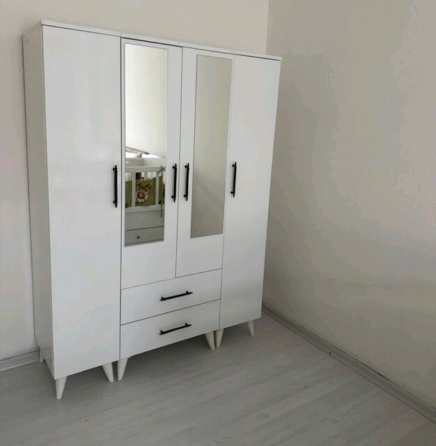 SIFIR 4 KAPILI 2 AYNALI DOLAP