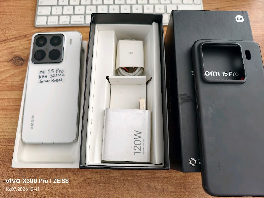 XiaoMi Mi 15 Pro Server Kayıtlı 32/512 GB Global 120X 120 FPS 120w - 8