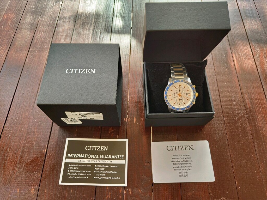 CIZITEN QUARTZ Chrono AN3686-53 - 2