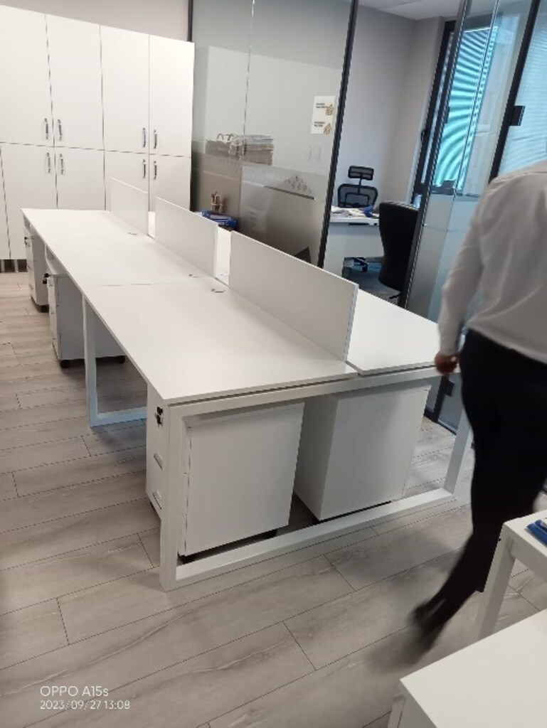 6'LI ÇOKLU MASA / WORKSTATİON / MORE OFİS - 12