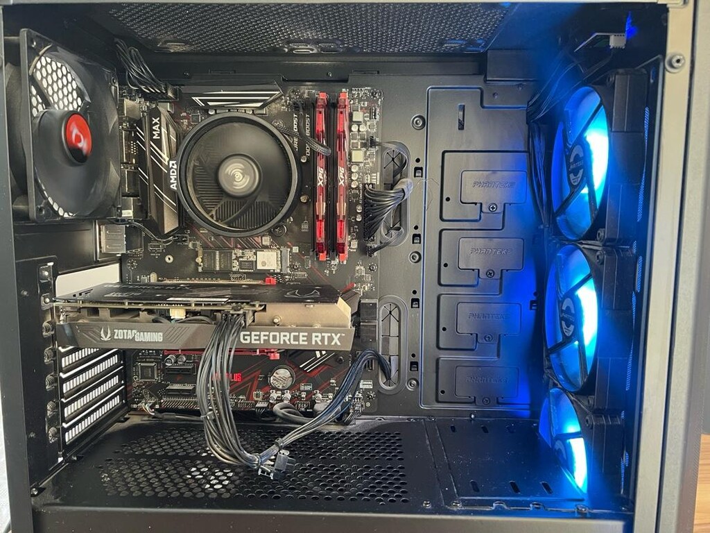 TERTEMİZ GAMİNG PC RTX 3060 12GB/16GB RAM/1TB SSD/RYZEN 5 3,6GHZ - 3