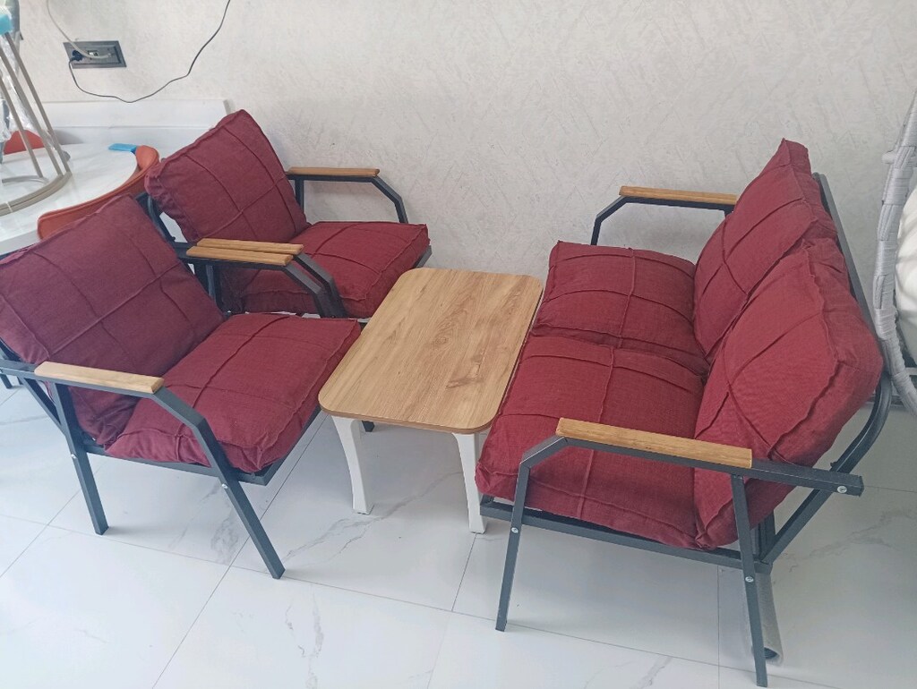 balkon ve bahçeler için çay seti uygun fiyata sıfır ürün - 4
